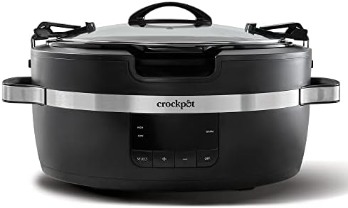 Crock-Pot Thermoshield 6 Quart Slow Cooker with Carry Handles