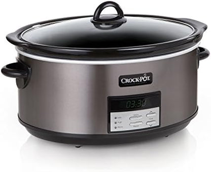 Crock-Pot 8 Quart Programmable Slow Cooker with Auto Warm