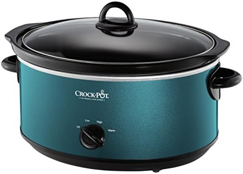 Crock-Pot 7 Quart Manual Slow Cooker – Turquoise