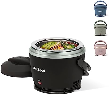 Crock-Pot Electric Lunch Box Food Warmer 20oz – Black