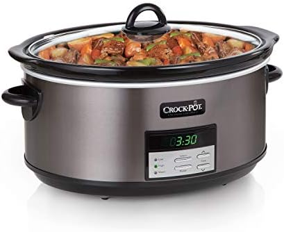 Crock-Pot 8 Quart Programmable Slow Cooker with Auto Warm