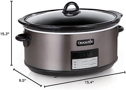Crock-Pot 8 Quart Programmable Slow Cooker with Auto Warm