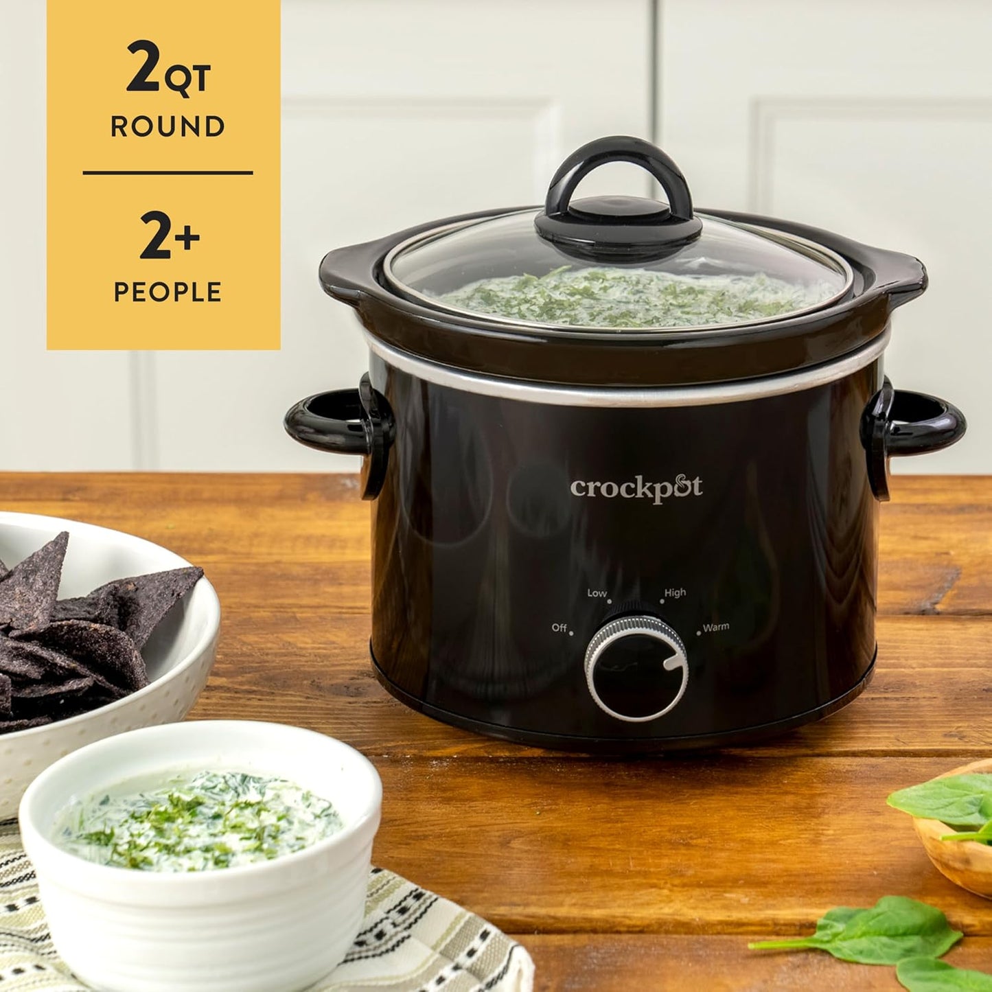 Crock-Pot 2 Quart Mini Slow Cooker – Classic Compact Cooker
